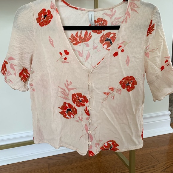 Gentle Fawn floral top - size small - Picture 4 of 6